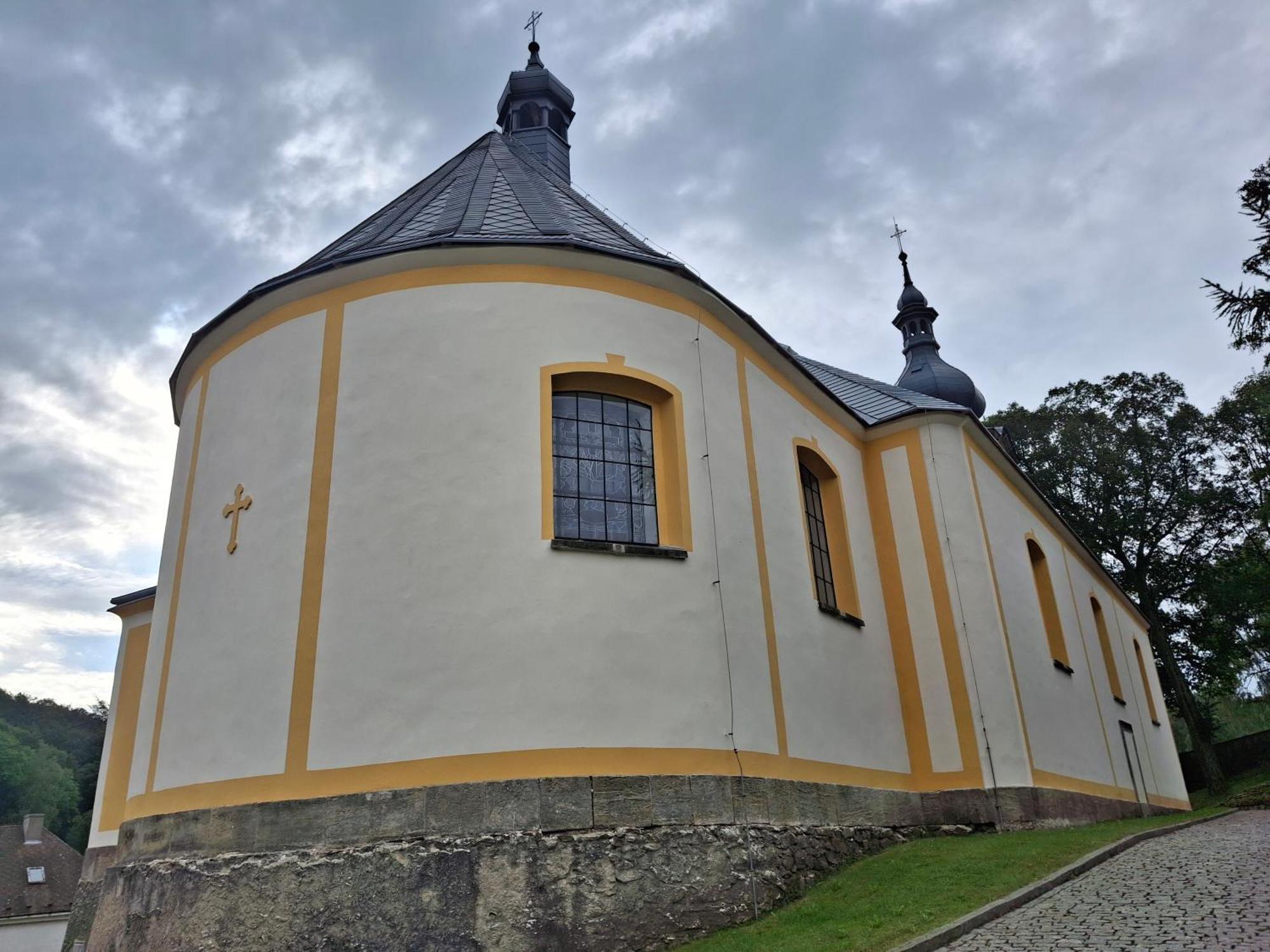 Ubytovani U Kostela Ústí nad Labem Exteriör bild
