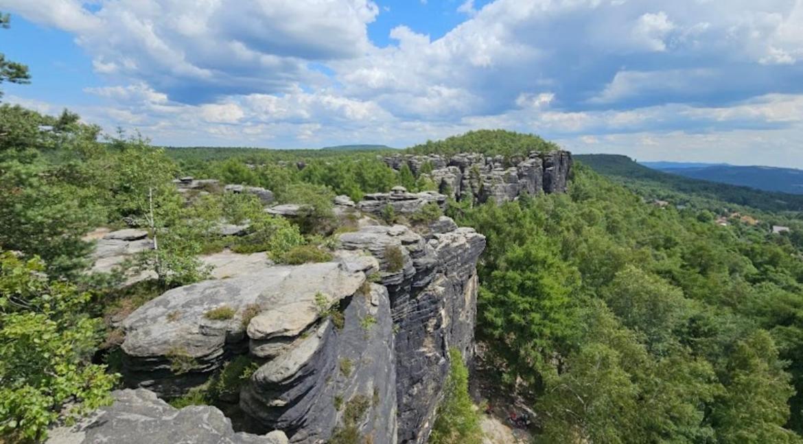 Ubytovani U Kostela Ústí nad Labem Exteriör bild